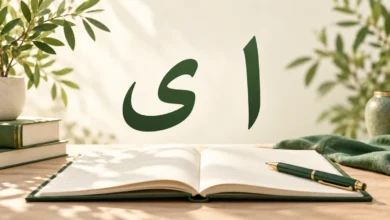 الألف القائمة والمقصورة بجانب دفتر